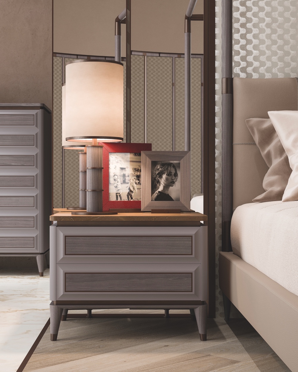 Blue Moon Nachttisch