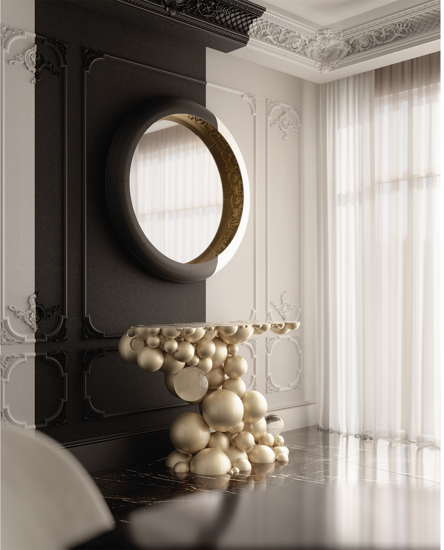 Orbit Gold‑Konsole