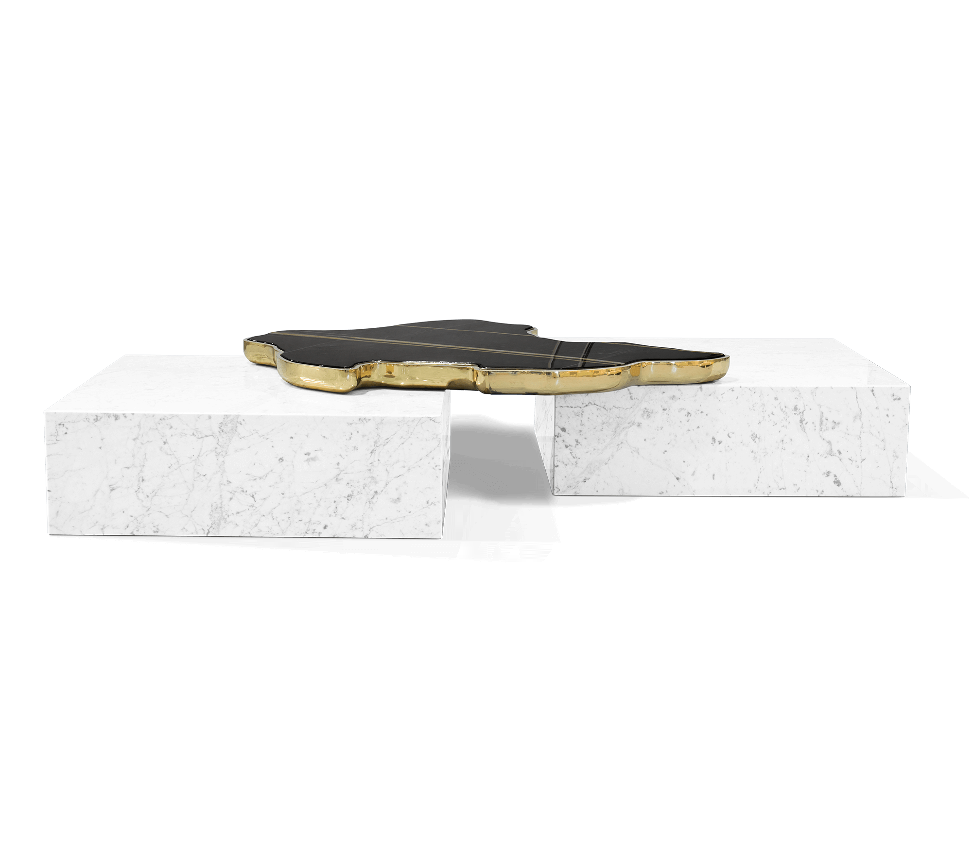 Valencia Ebenholz‑Elfenbein Tisch