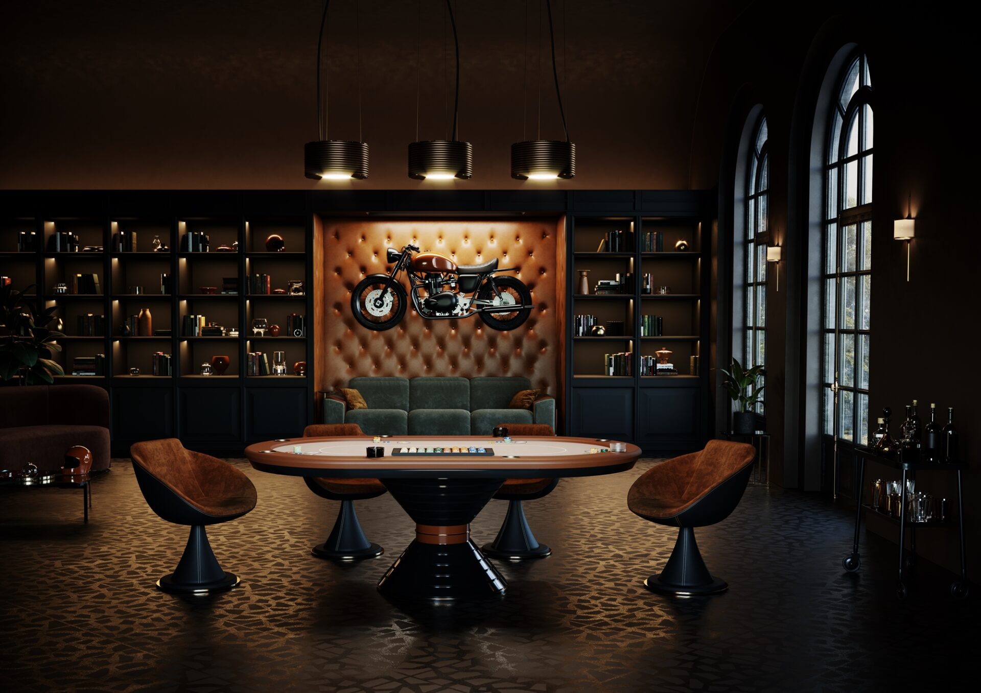 Vegas Pokertisch