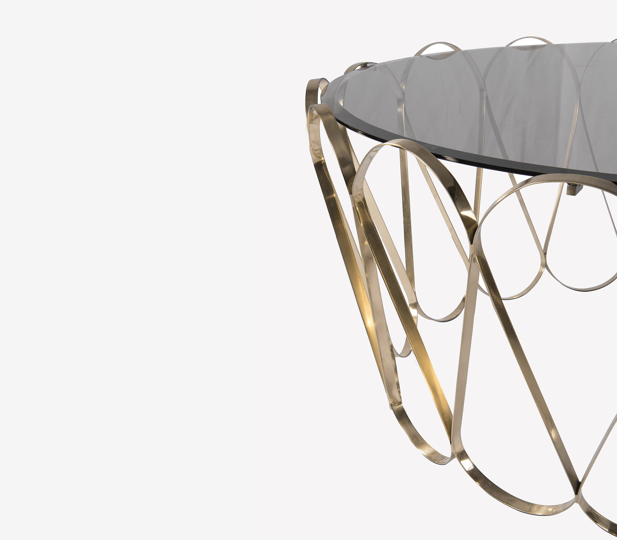 Aquarius Gold Couchtisch