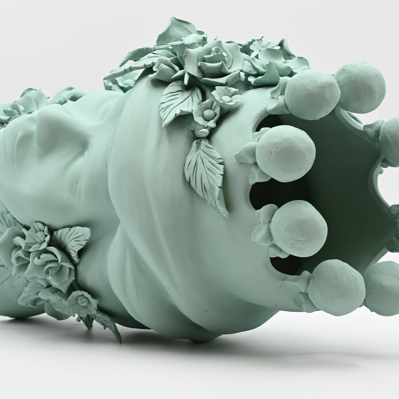 Maure‑Kopf handgefertigte Skulptur