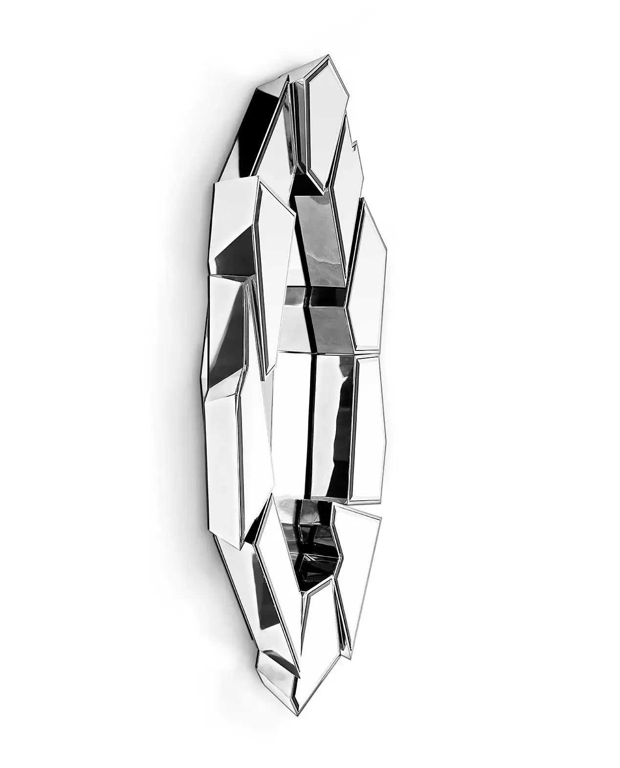 Shatter Silber‑Spiegel