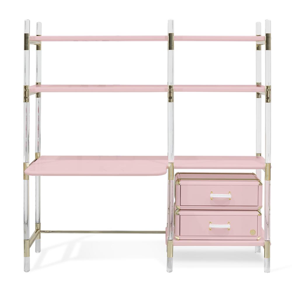 Puzzle‑Bibliothek pink