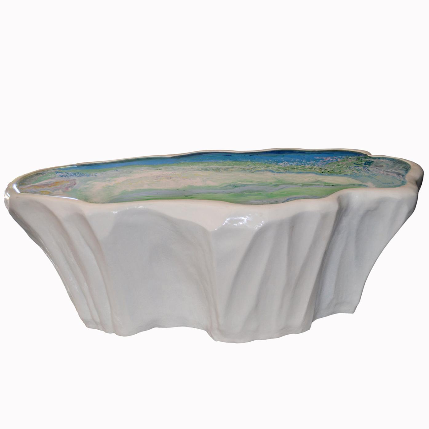Iceberg Ovaler Couchtisch