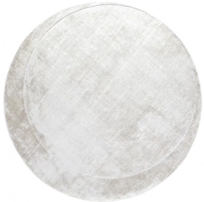 Luna Sand Rund Teppich | Größe: Ø 170 cm