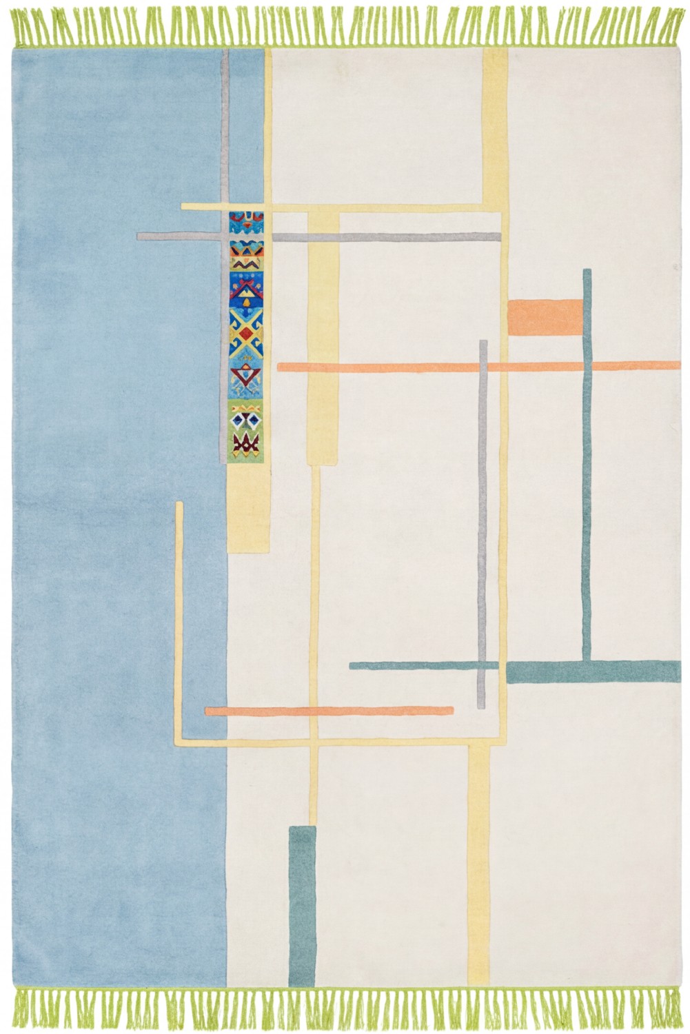 Linear Atlas Blue Teppich