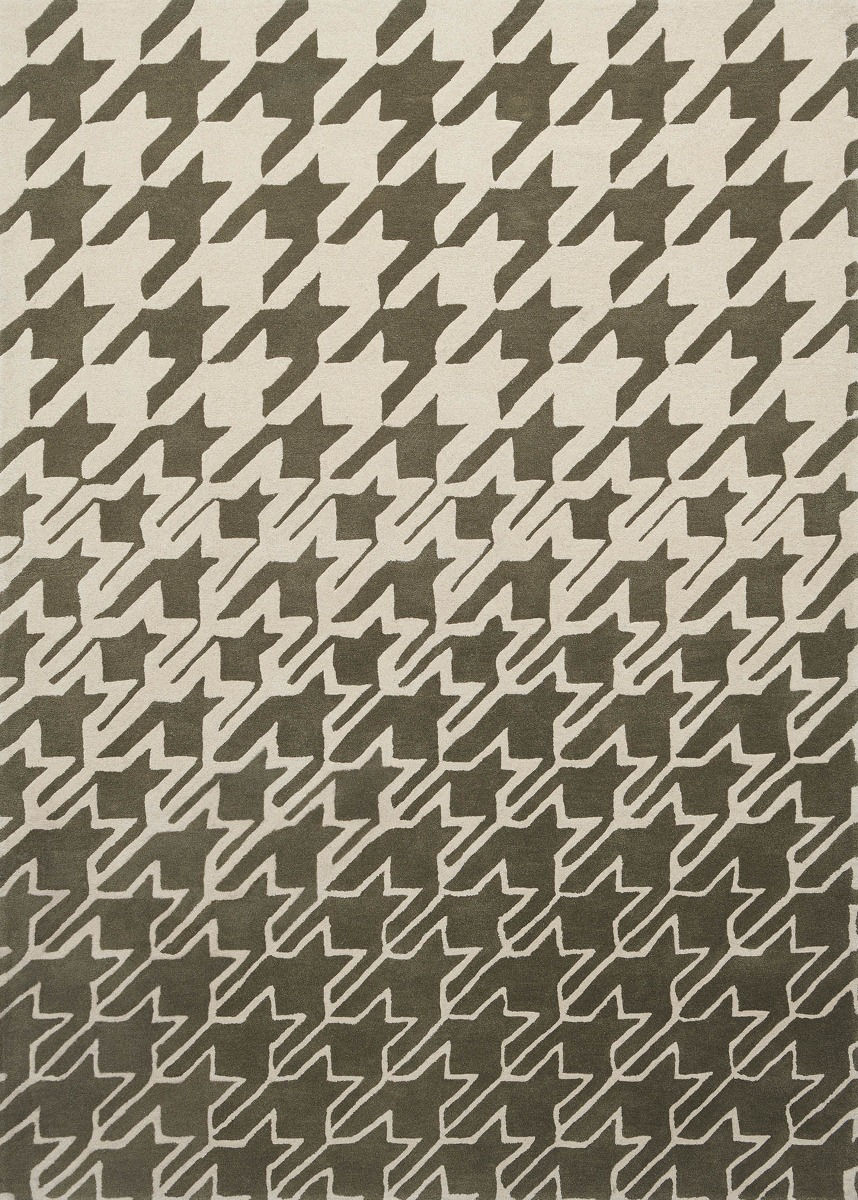 Houndstooth Grey 162804 Teppich | Größe: 140 x 200 cm