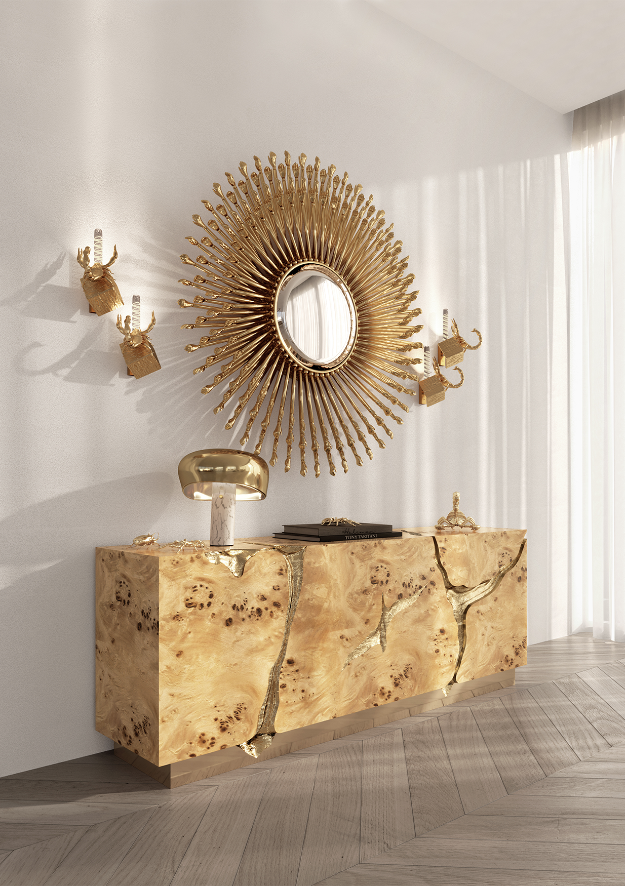 Fissure Poplar‑Sideboard