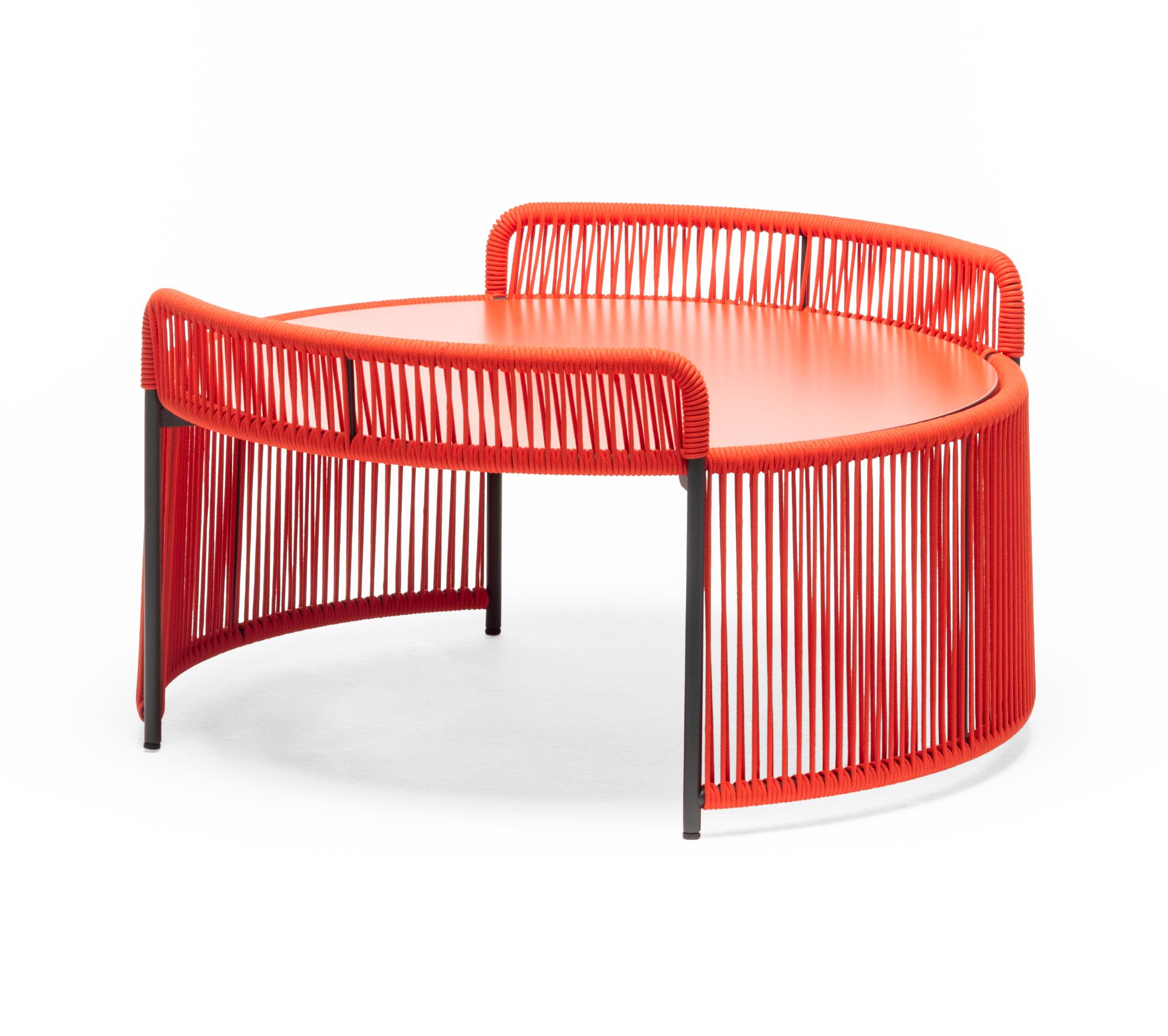 Altana ME Runder Roter Outdoor-Loungetisch