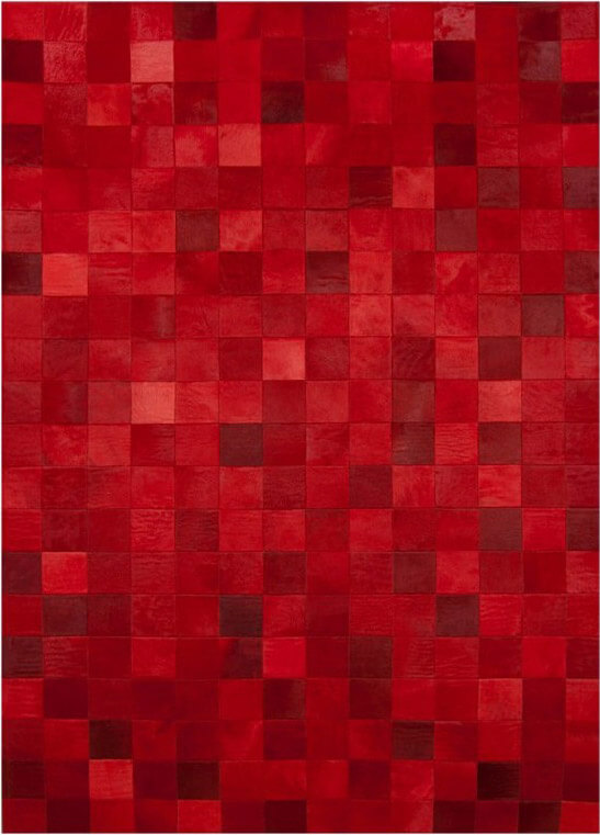 Mosaic Red Teppich | Größe: 200 × 300 cm
