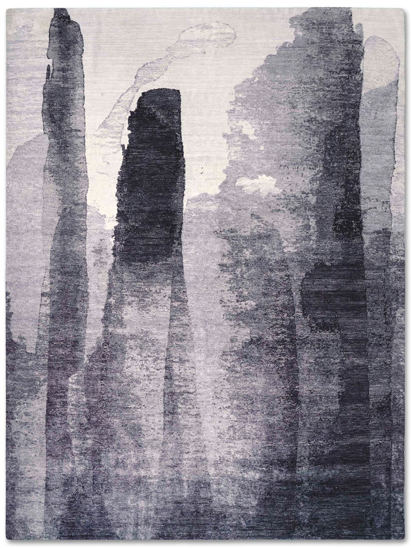 Galileo Original auf Hellgrau Teppich | Größe: 274 x 365 cm