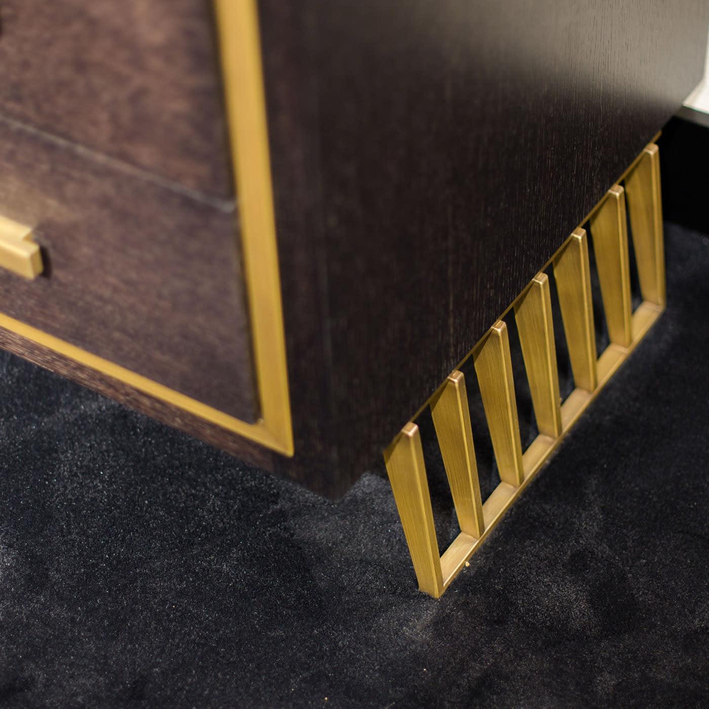 Hamptons Metall‑Kommode