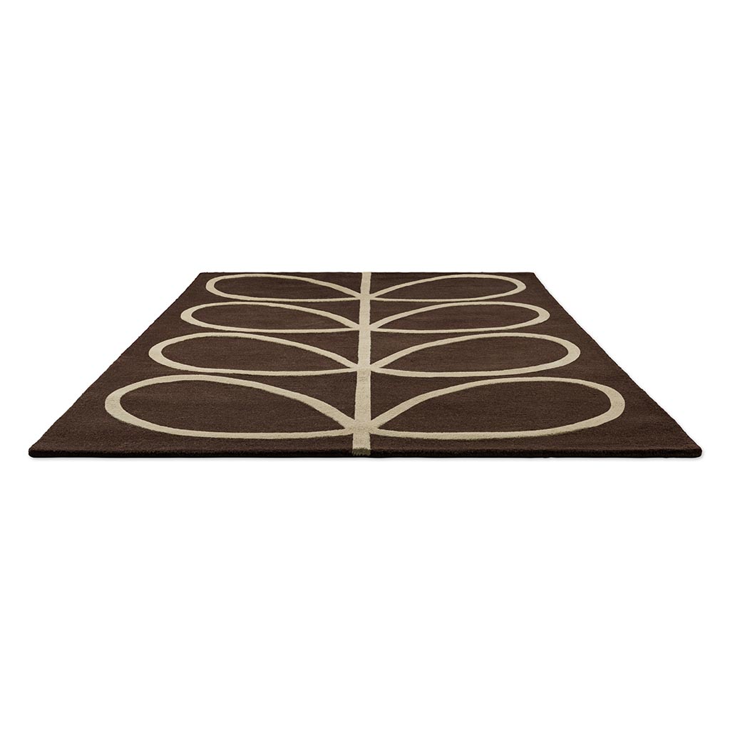 Giant Linear Stem Walnut Teppich