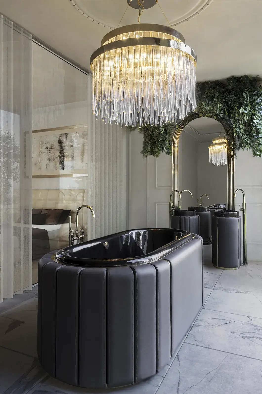 Imperiales Weißes Standwaschbecken