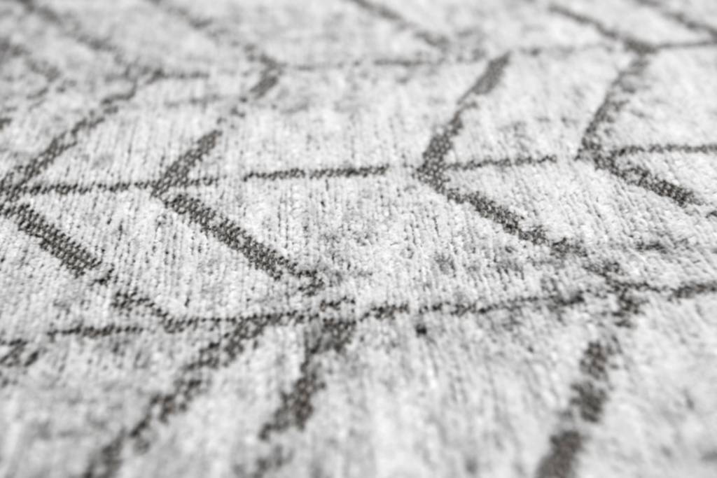 8652 Black On White Teppich | Größe: 80 x 150 cm