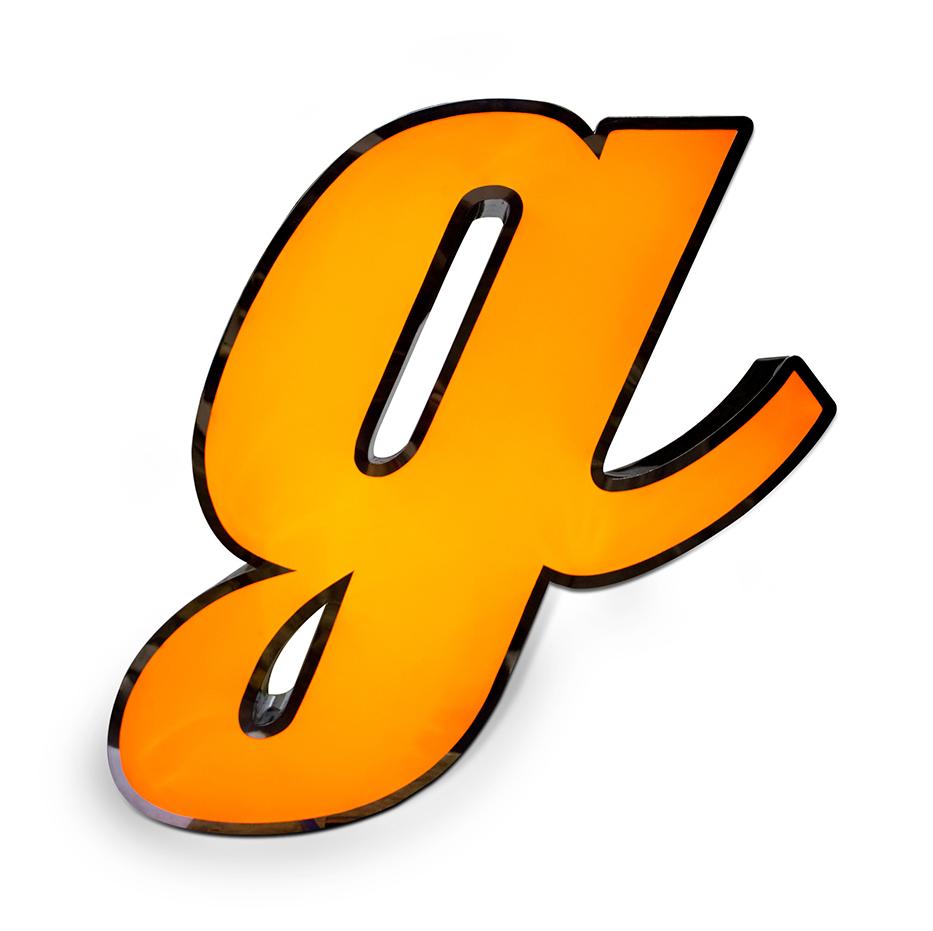 Glowing Buchstabe G