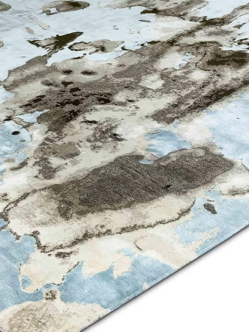 All Natural on Light Blue Teppich | Größe: 122 x 183 cm