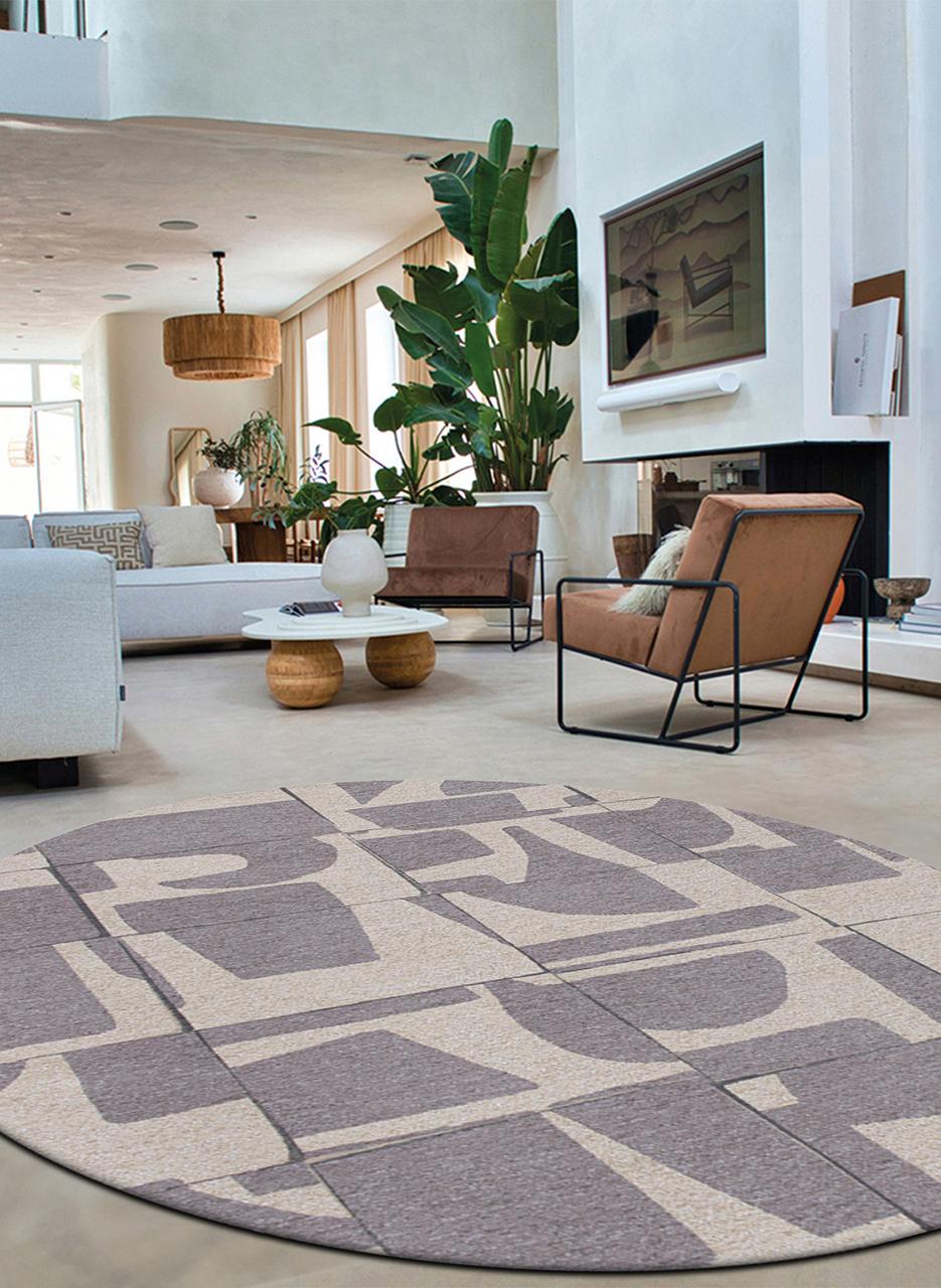 String 9366 Runder Teppich