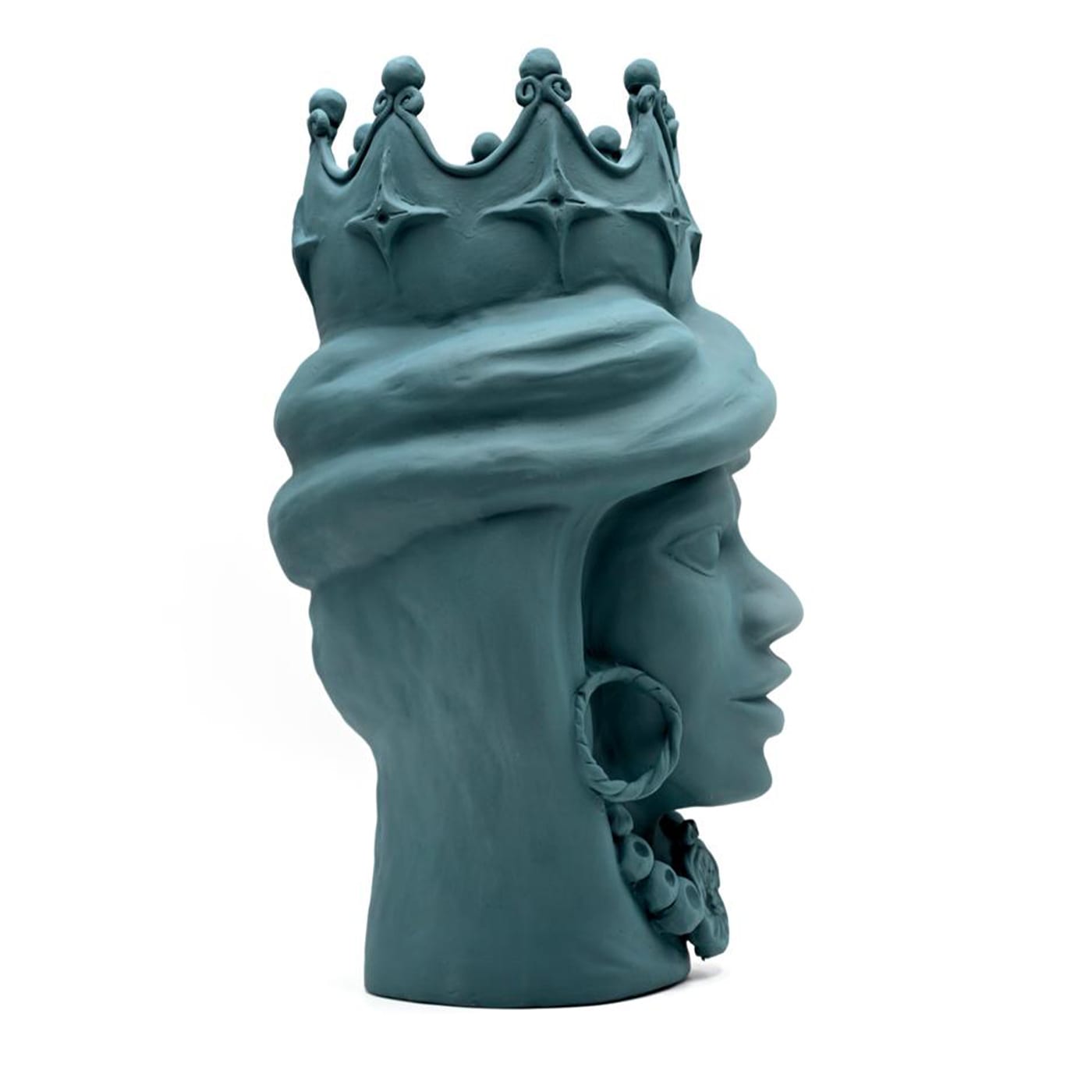 Maure‑Kopf handgefertigte Skulptur