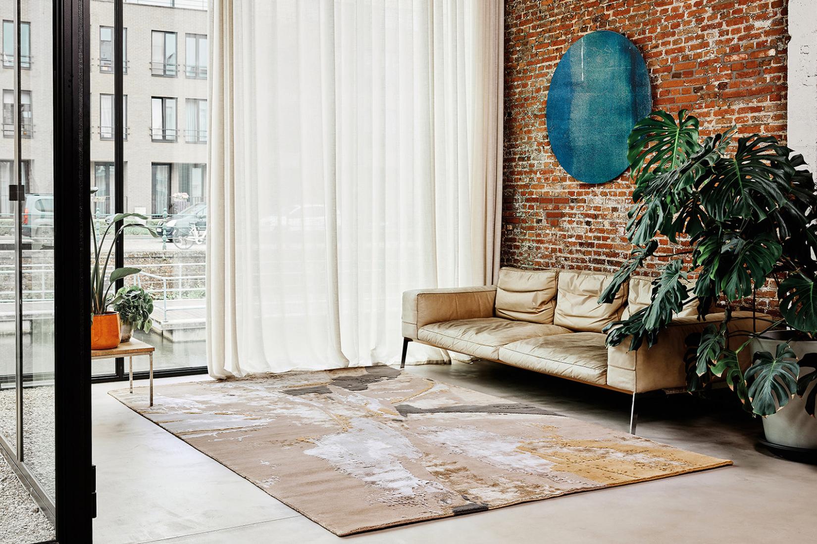 Eclat Blond Teppich | Größe: 250 x 350 cm