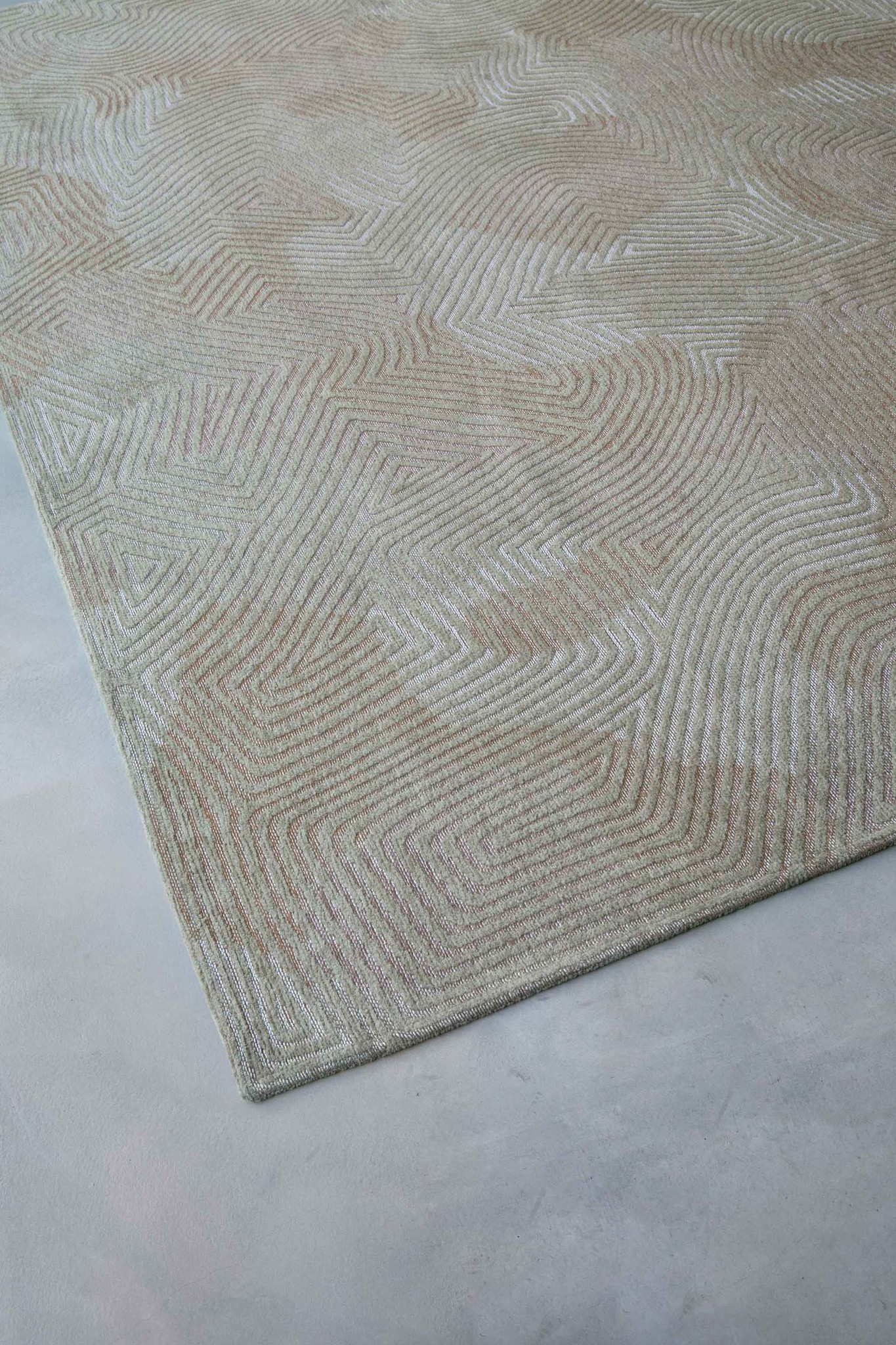Coral - Shell Beige 9229 Teppich | Größe: 170 x 240 cm
