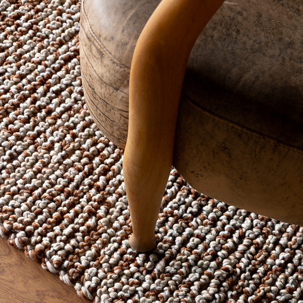 Nest Leather Teppich | Größe: 170 x 240 cm