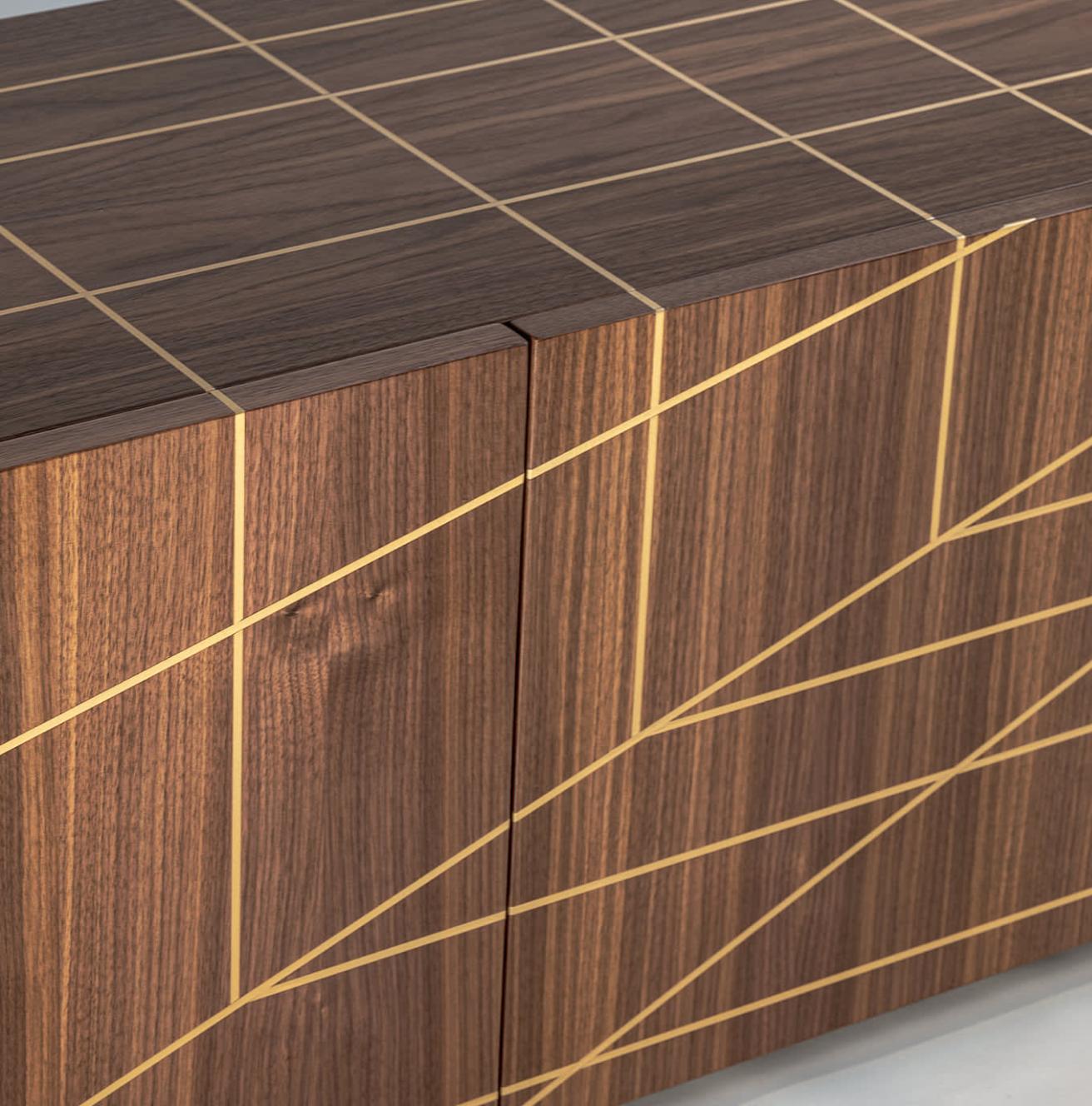 Zeitgenössisches niedriges Sideboard