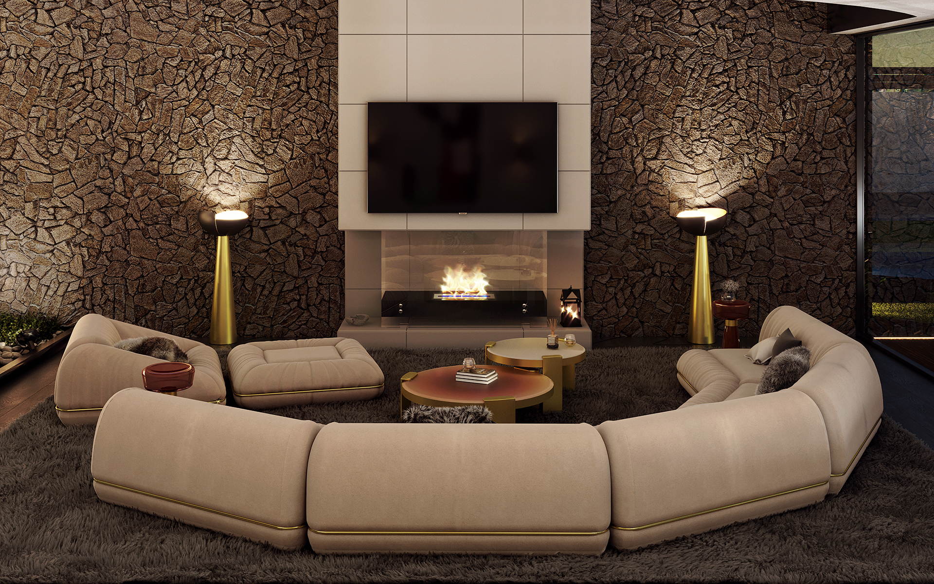 Illusion Stehlampe - 11