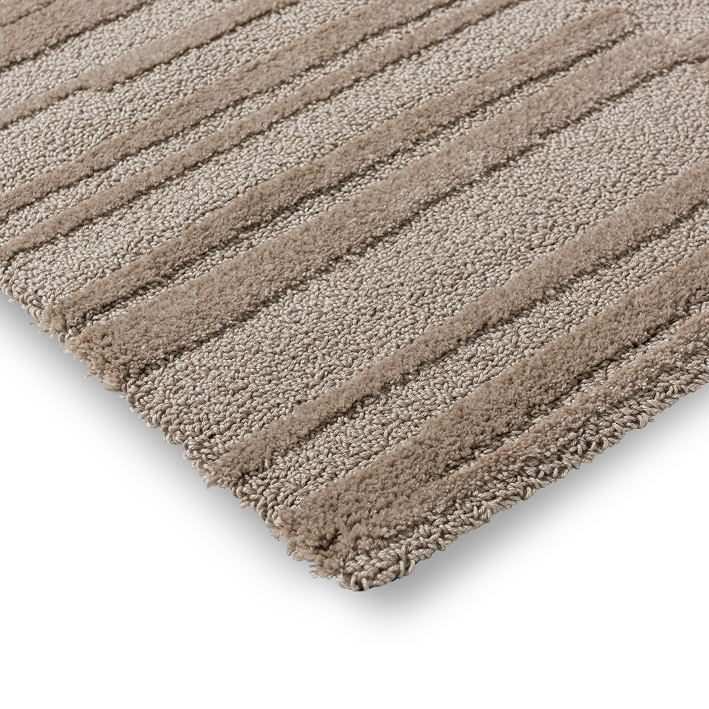 Twinset Terrain Taupe Teppich | Größe: 170 x 240 cm