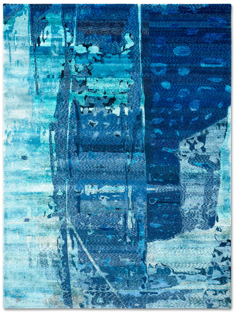 Ice ECO auf Turquoise Teppich | Größe: 170 x 240 cm
