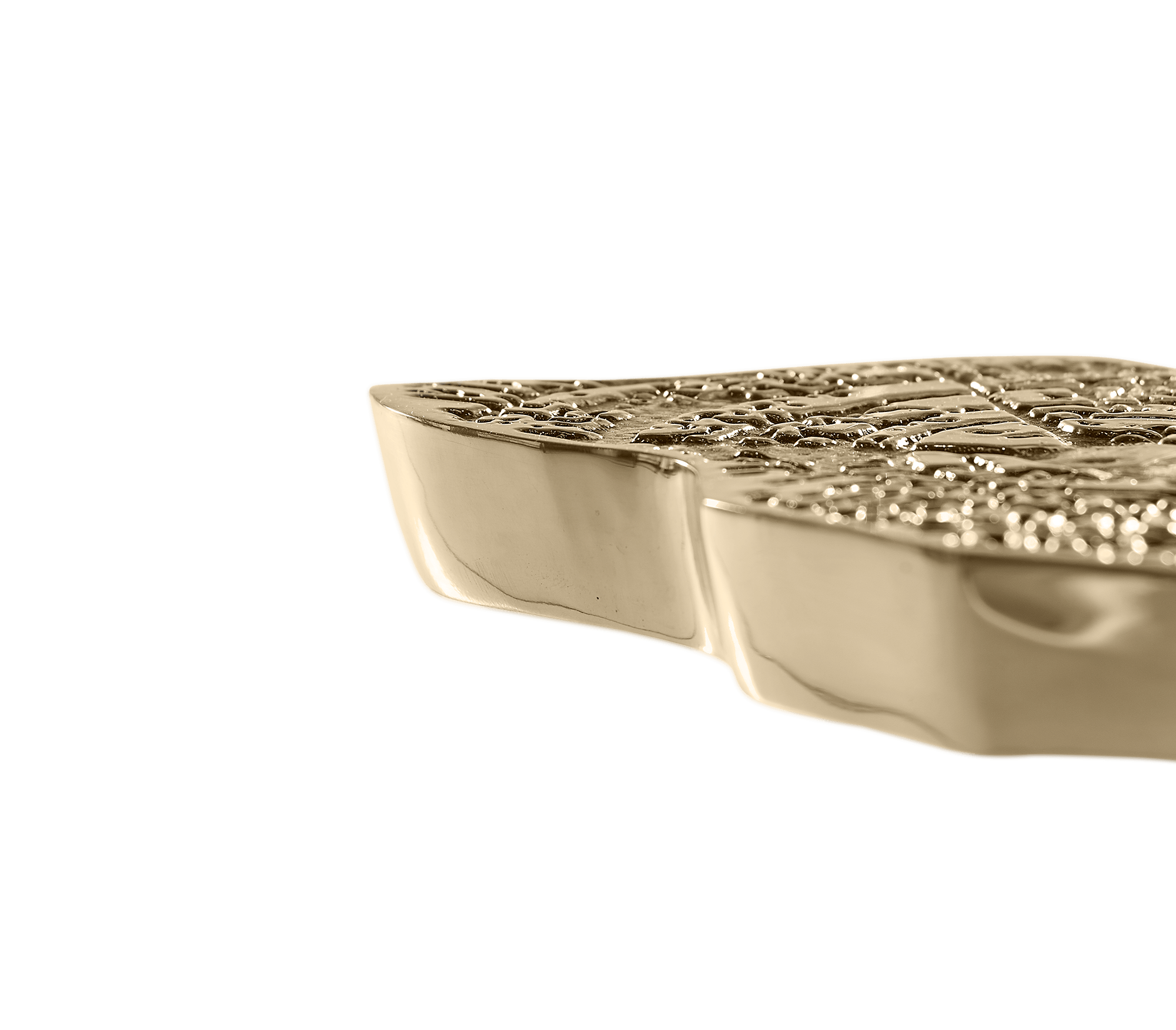 Orion Gold‑Beistelltisch