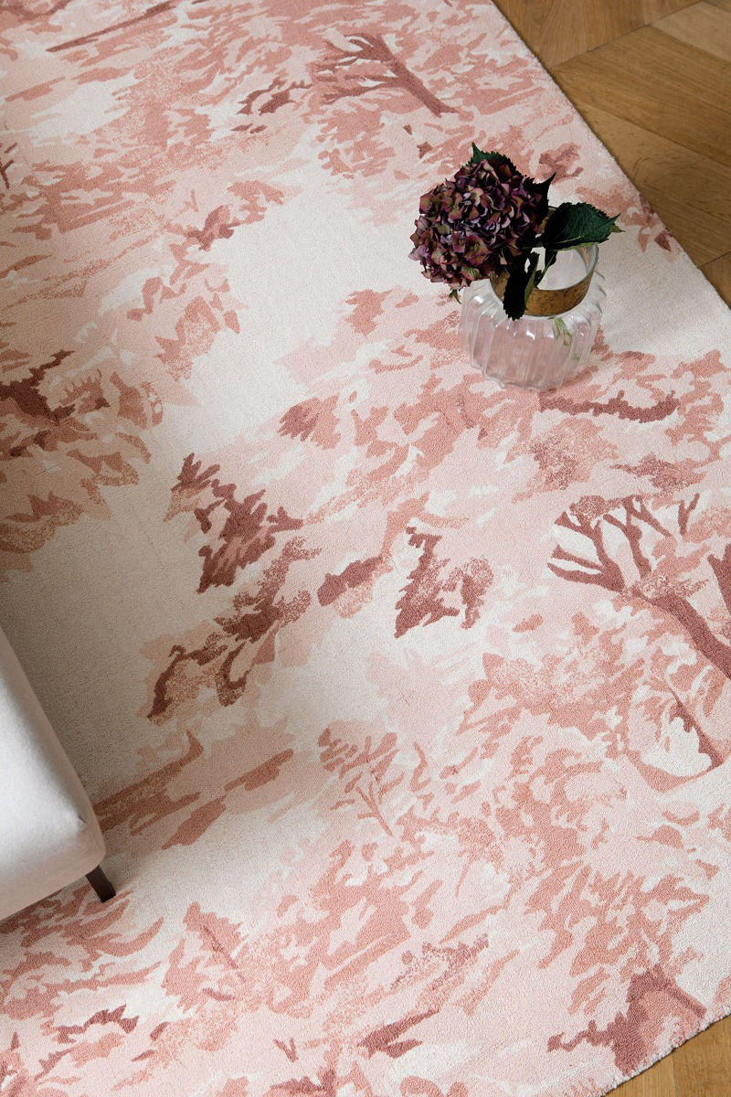 Landscape Toile Light Pink 162602 Teppich | Größe: 140 x 200 cm