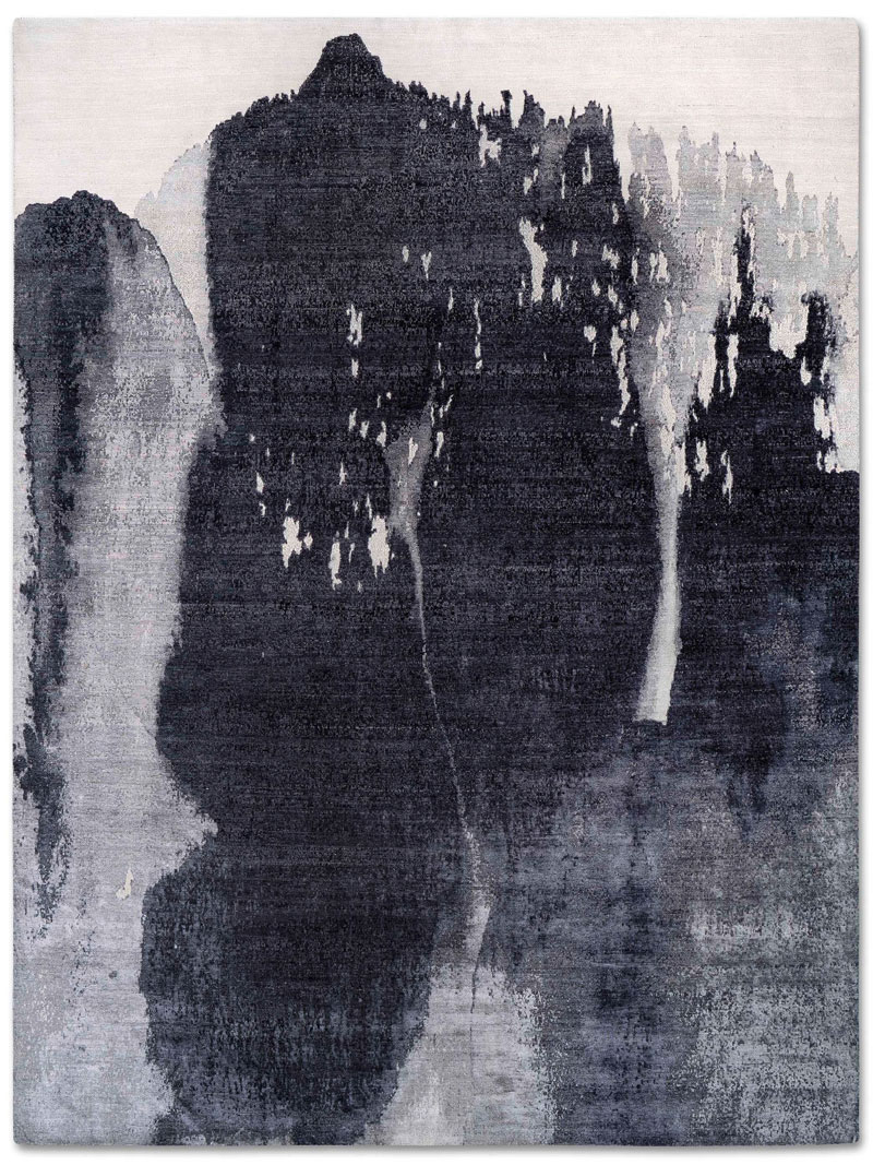 Galileo Original auf Hellgrau Teppich | Größe: 365 x 457 cm