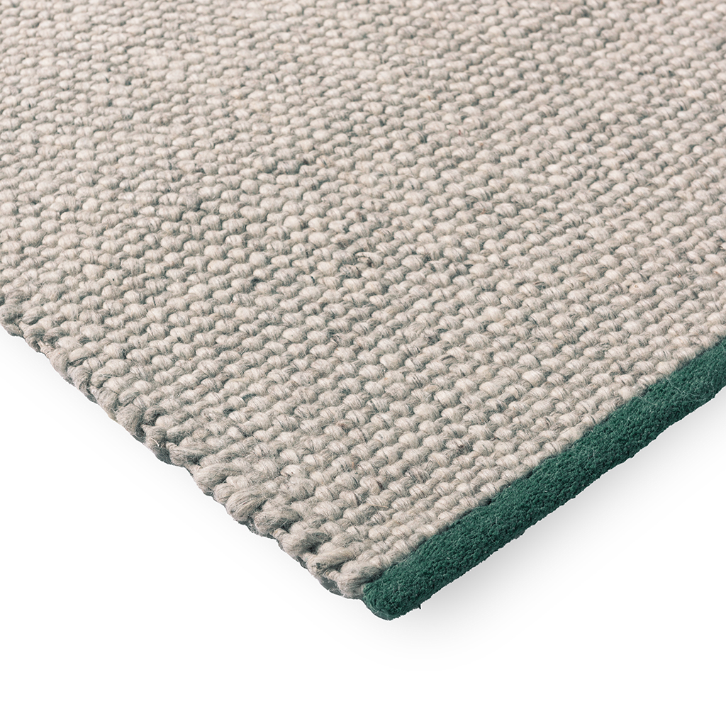 Craft Matter Plain Ash Grey Teppich | Größe: 160 x 230 cm