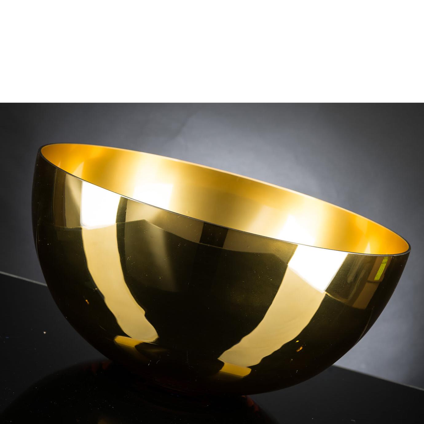 Dekorative Goldschale