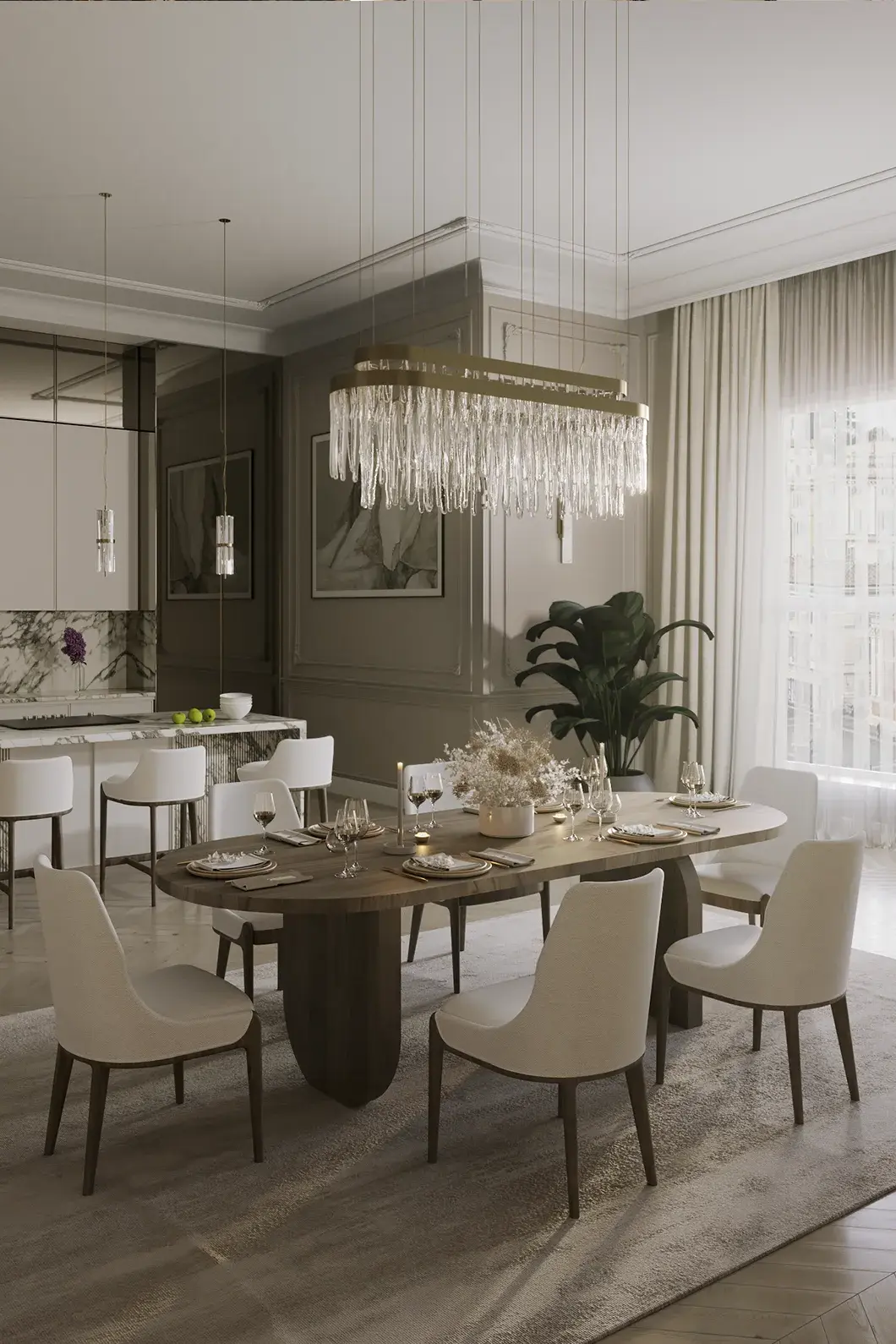 Tower Snooker‑Pendelleuchte