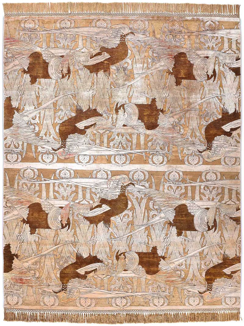 Pearl Original auf Sand Teppich | Größe: 140 x 210 cm