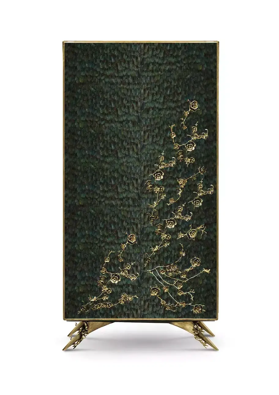 Mirage Pfauenfeder‑Armoire