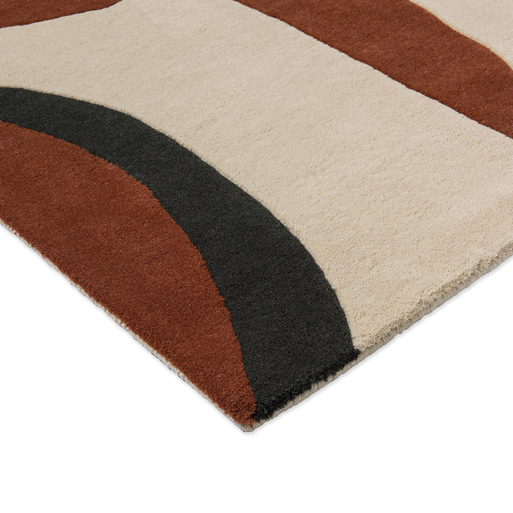 Torillo Cornflower/Walnut Teppich | Größe: 170 x 240 cm