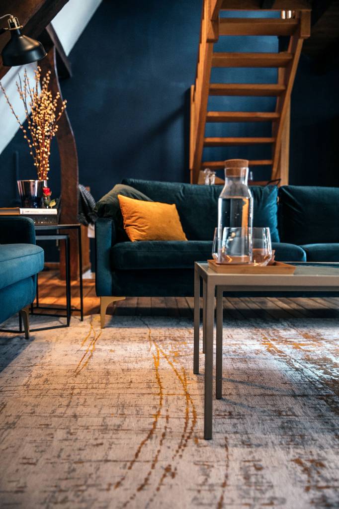 8419 Columbus Gold Teppich | Größe: 170 x 240 cm
