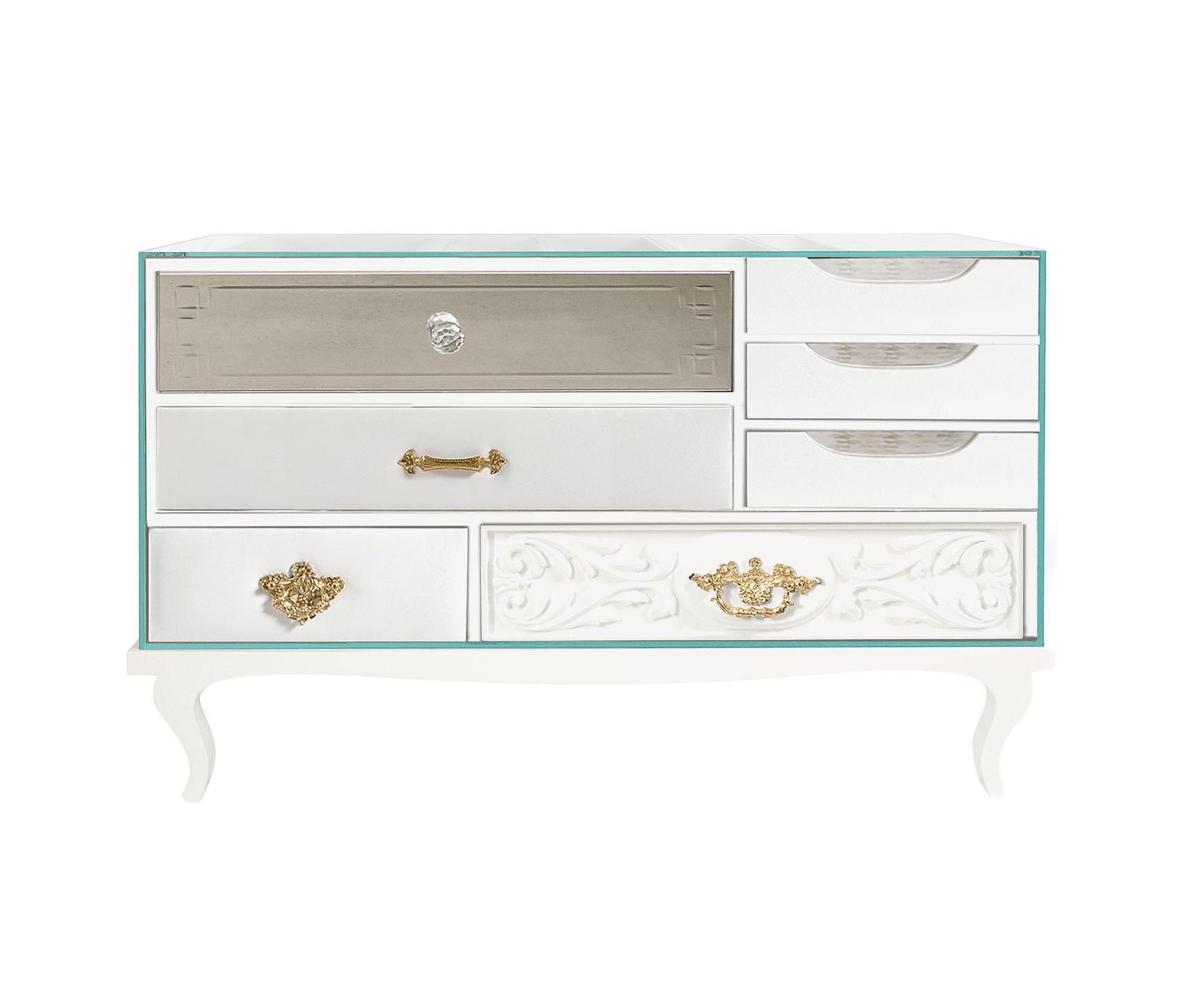 Urban Weißer Nachttisch