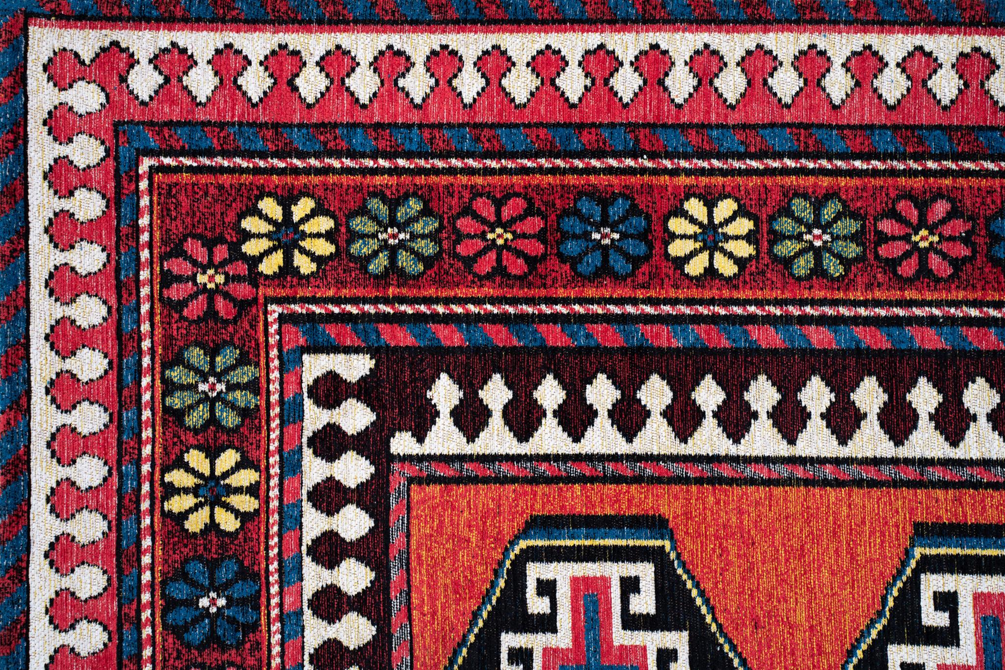 Red Mix 9844 Teppich | Größe: 280 × 390 cm