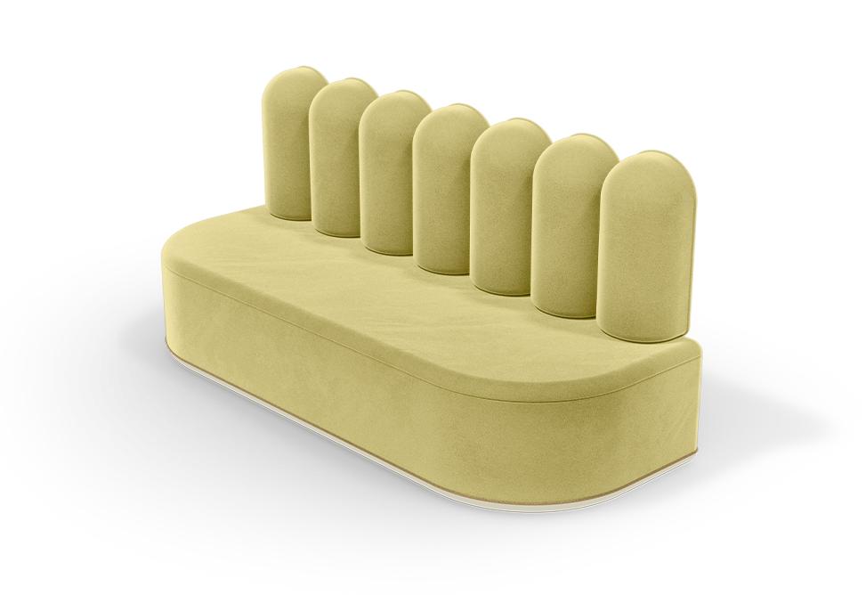 Fluffy Cloud II Snuggle Sofa