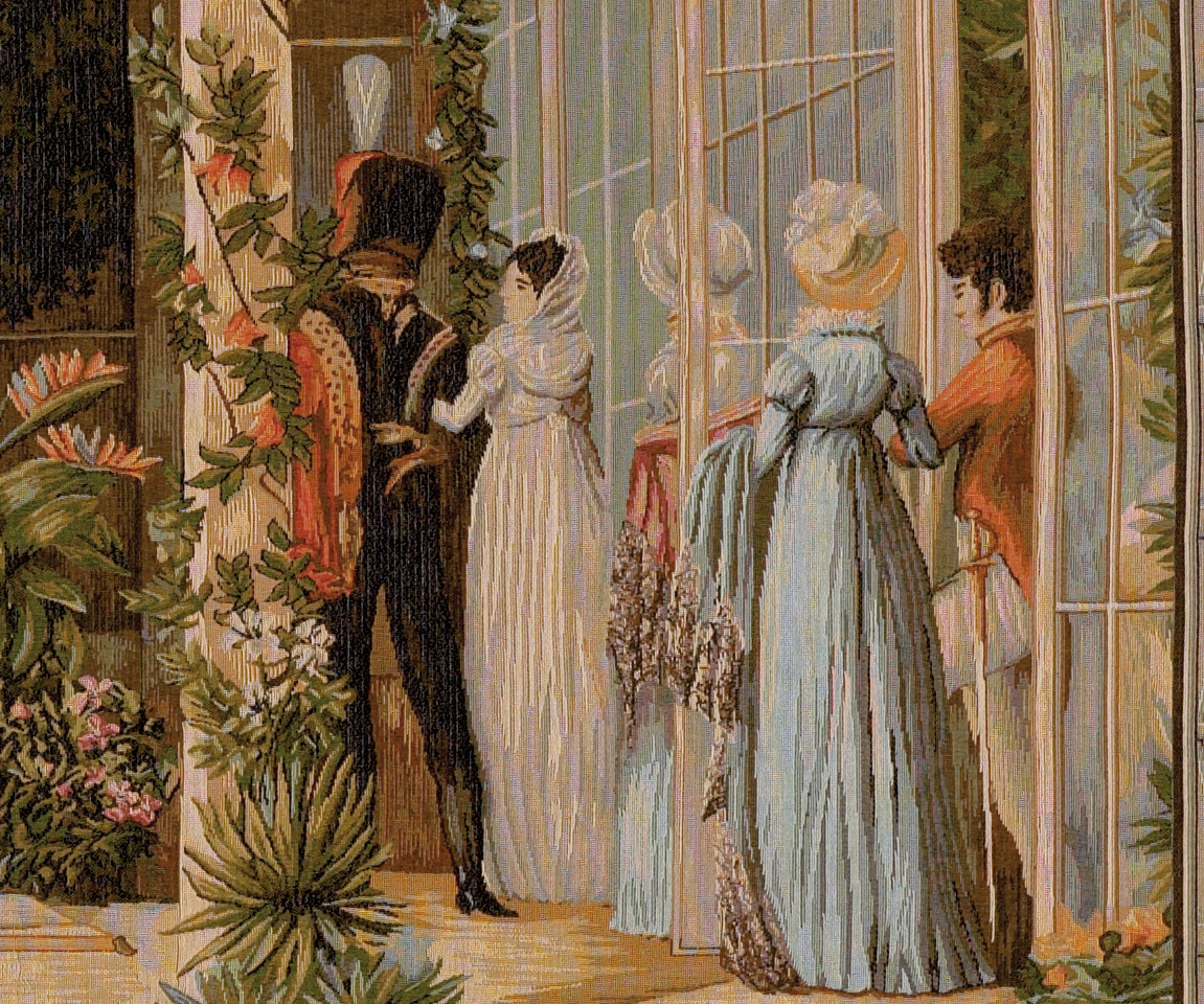 Das große Gewächshaus Wandteppich | Größe: 150 × 200 cm