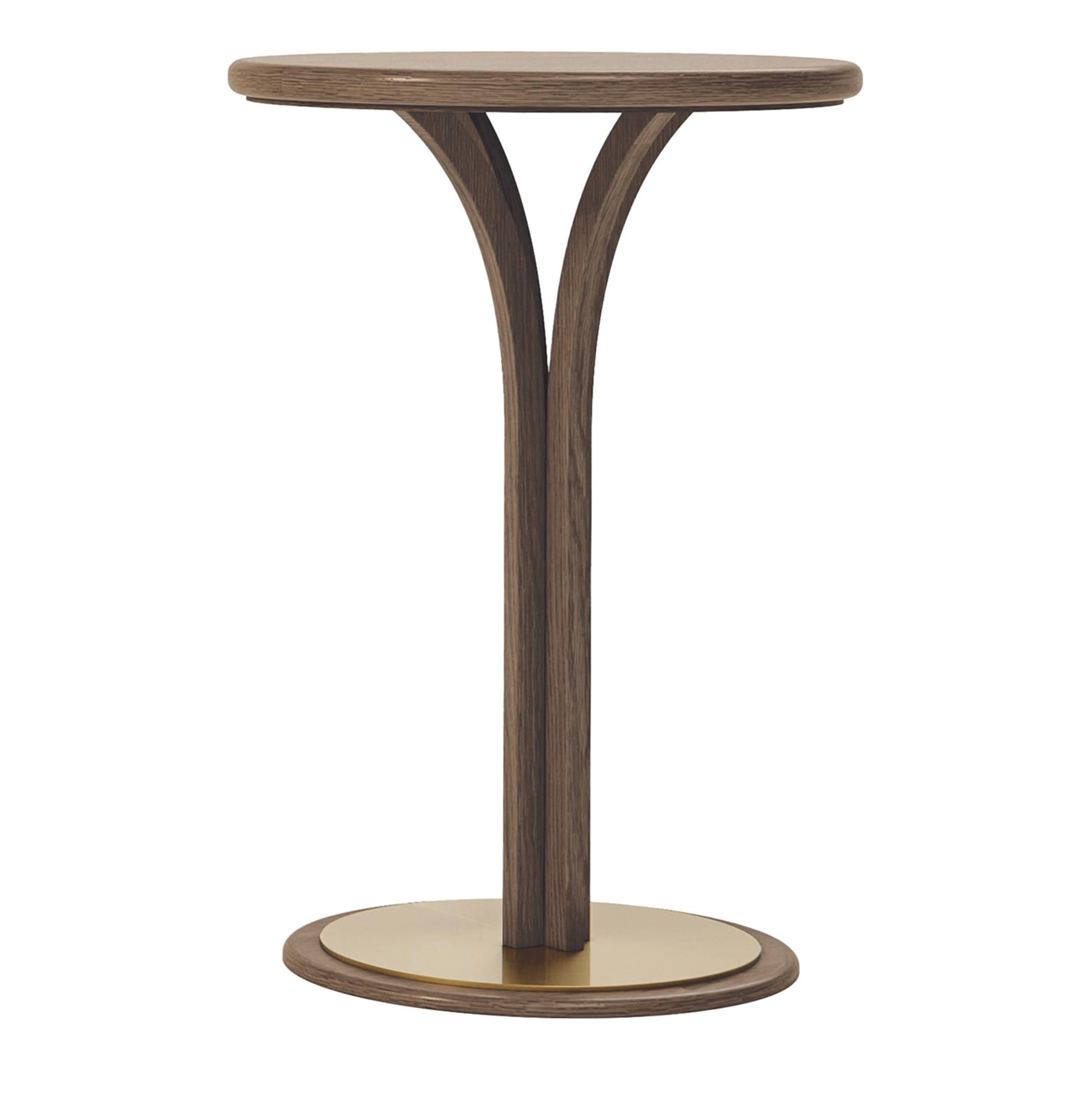 Beiger Bartisch | Dimensions: Ø 54 x H 78 cm