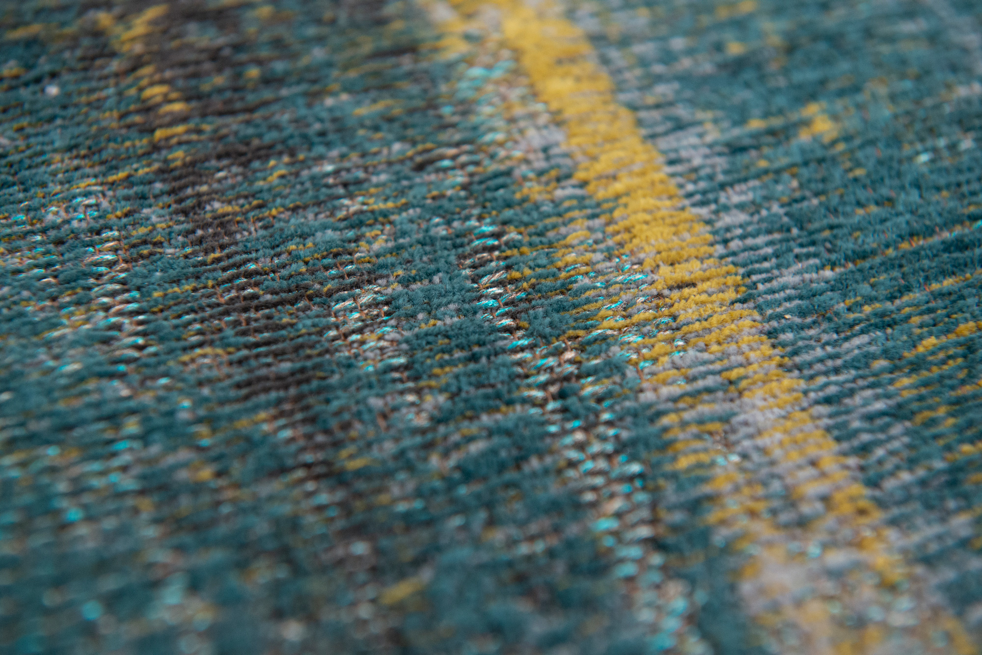 Nymphea Blue Teppich | Größe: 200 x 280 cm