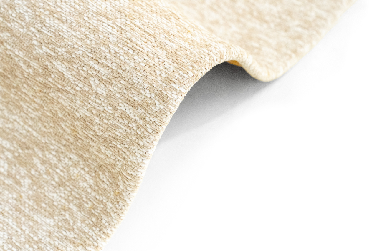 Ribonn Pure Yellow Teppich | Größe: 80 × 150 cm