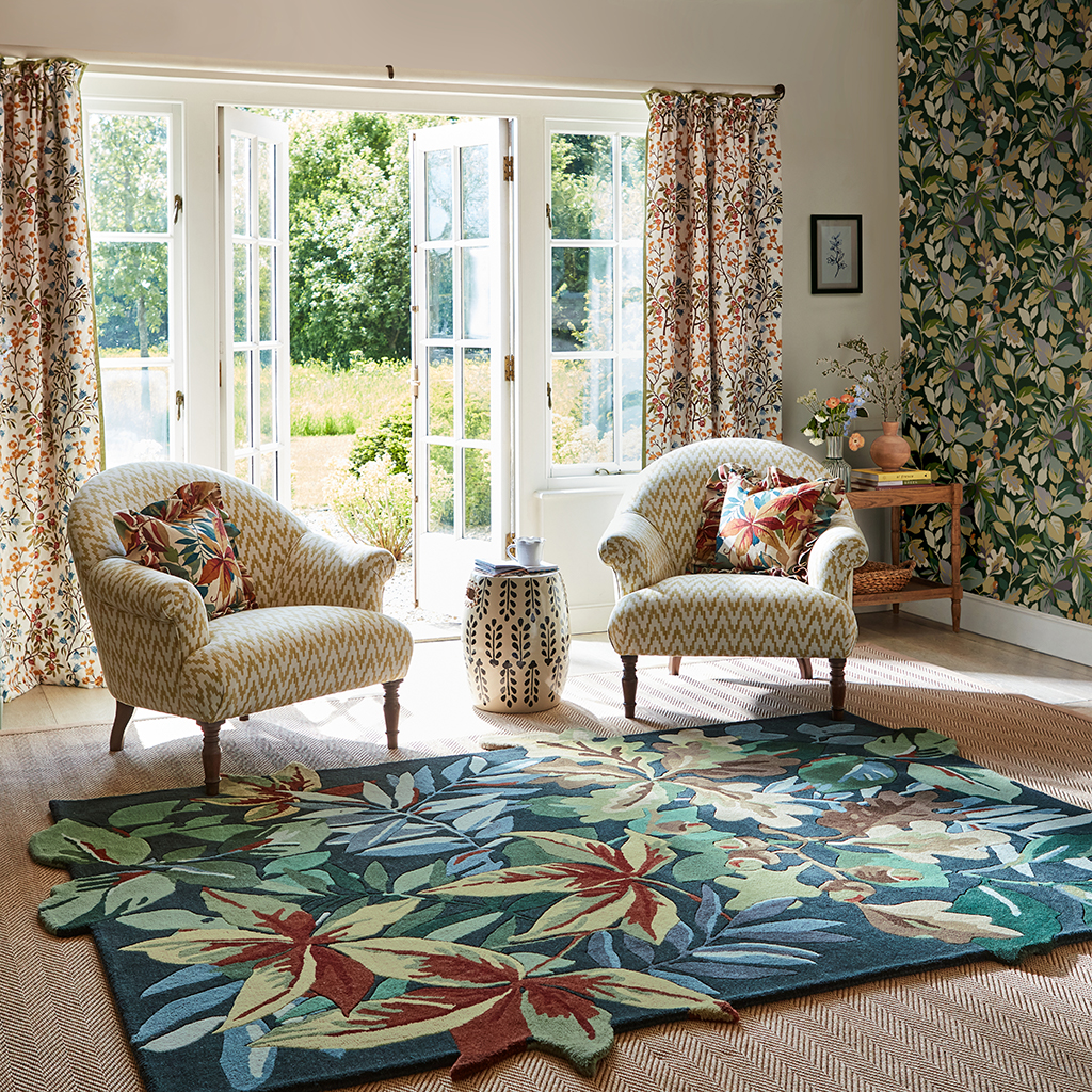 Robin's Wood Waldgrün 146508 Teppich | Größe: 140 x 200 cm
