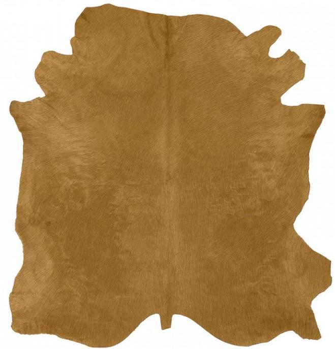 Champagner Natur Kuhfell | Größe: 200 x 240 cm